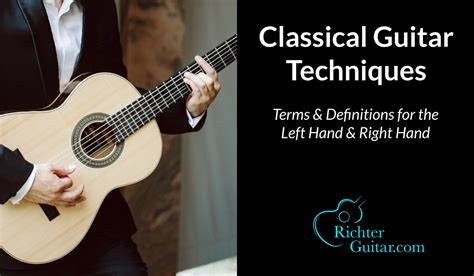 Classical Guitar Techniques List