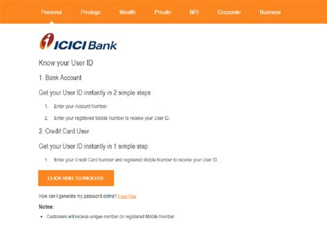 Click To Pay Icici Bank