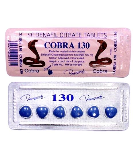 Cobra 130 mg eczanede satılırmı