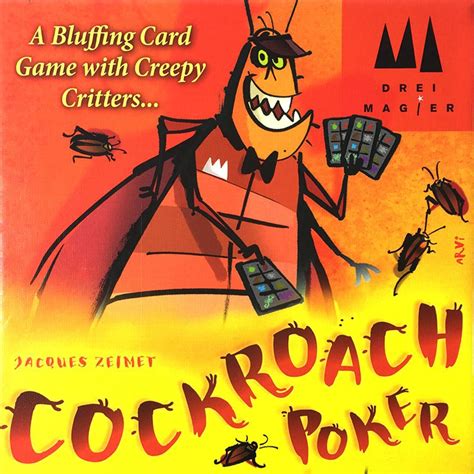 Cockroach Poker Board Game