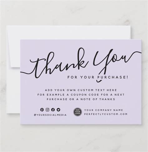 Company Message For Business Cards
