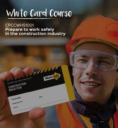 Construction White Card Victoria Online