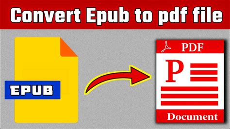 Convertidor de epub a pdf