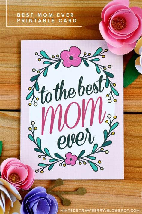 Cool Mother's Day Cards Printables
