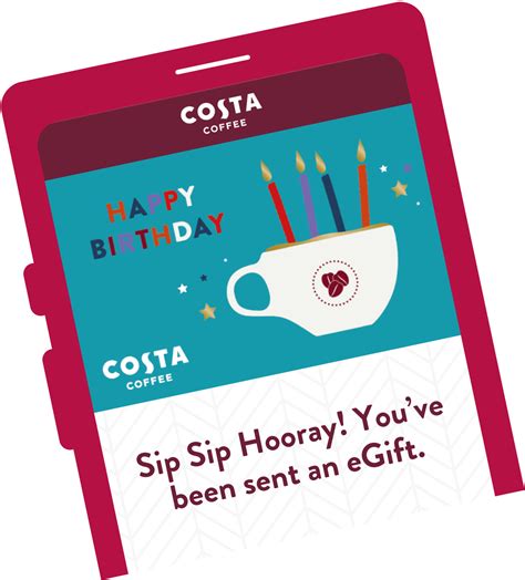Costa Coffee E Gift Card