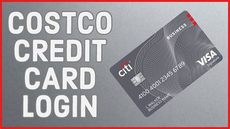 Costco Credit Card Online Access