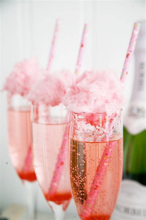 Cotton Candy Bombs For Drinks