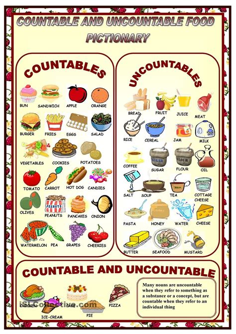 Countable and uncountable شرح pdf