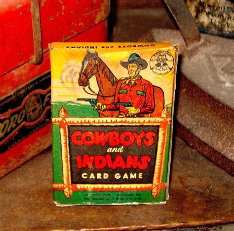 Cowboys And Indians Card Game