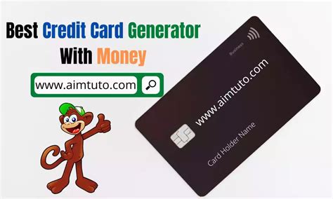 Crédit Card Generator With Money