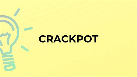Crackpot Urban Dictionary