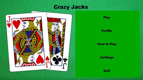 Crazy Jacks Card Game
