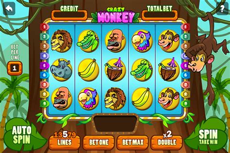 Crazy Monkey Slot Game Assets