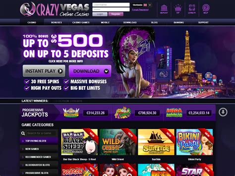 Crazy Vegas casino rəsmi saytı