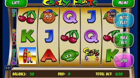 Crazy frutis slot machines