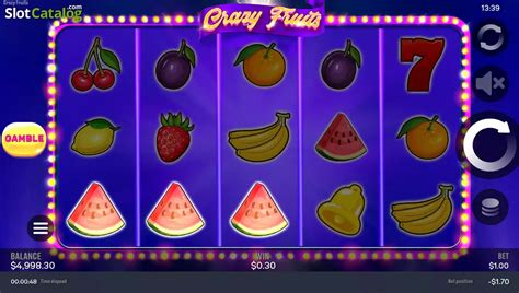 Crazy fruts slot maşınını oynayın