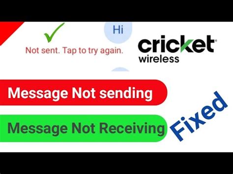 Cricket Wireless Not Receiving Mms