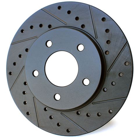 Cross Drilled And Slotted Rotors