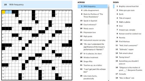 Crossword Clues And Answers Often