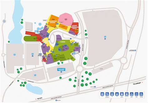 Crown Casino Perth Parking Map