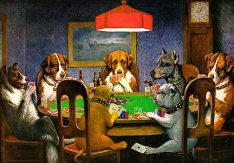 Cuadro Perros Jugando Poker Cuadro Perros Jugando Poker