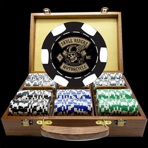 Custom Poker Chip Case Wood