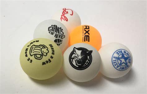Customized Ping Pong Balls
