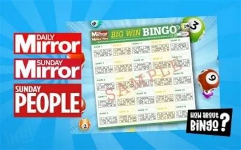 Daily Mirror Bingo