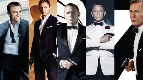 Daniel Craig Bond Movie Order