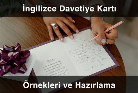 Davetiye kartı hazırlama