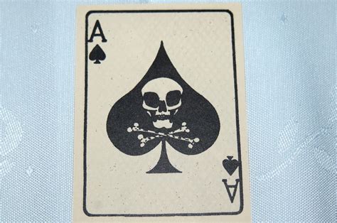 Death Card Ace Of Spades