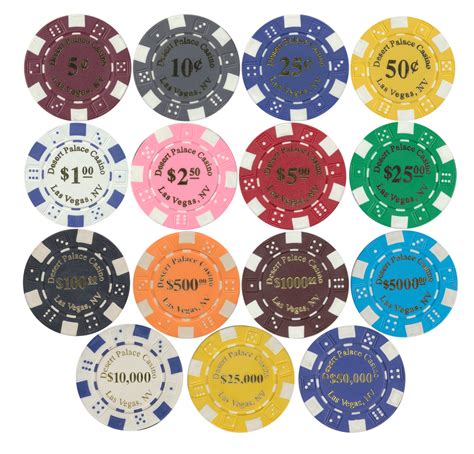 Denominations For Poker Chips