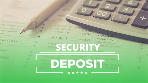 Deposit And Fees