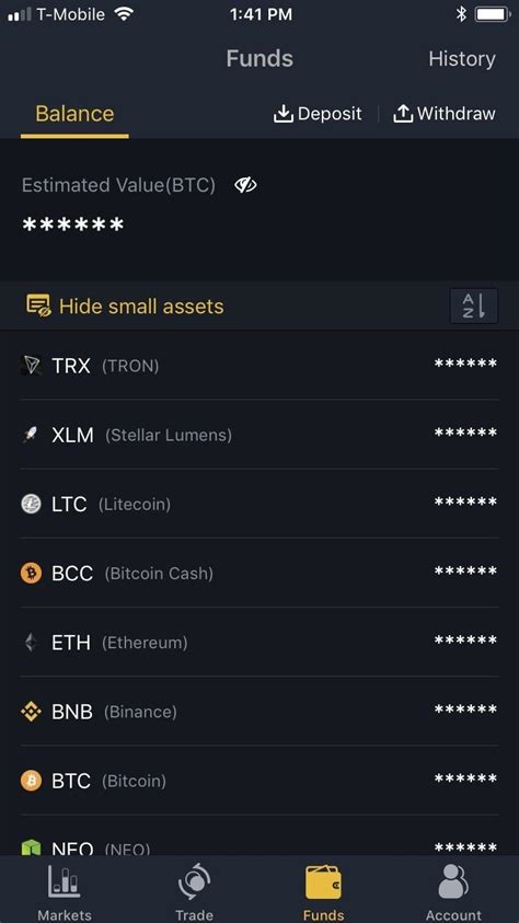 Deposit Binance