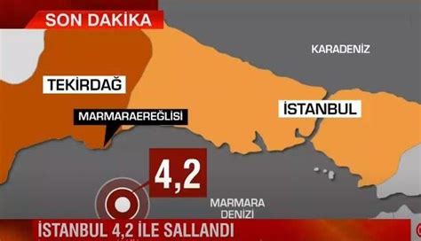 Deprem mi oldu istanbul