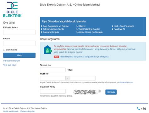 Dicle elektrik fatura sorgulama