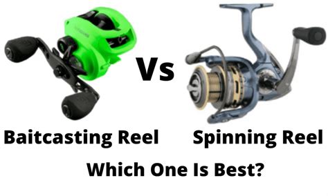 Difference Between Baitcast And Spinning Reel