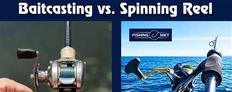 Difference Between Baitcast And Spinning Reel