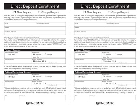 Direct Deposit Pnc Bank