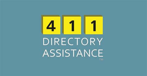 Directory Assistance Phone Number