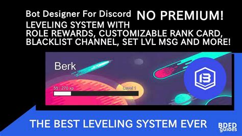 Discord Bots With Leveling System