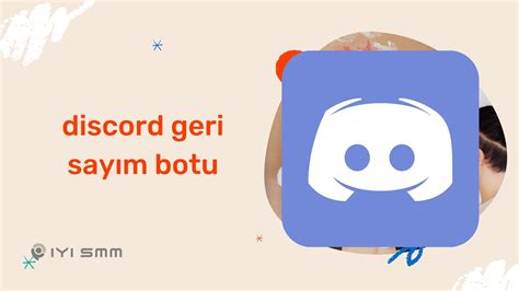 Discord geri sayım botu