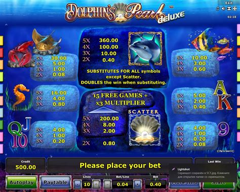 Dolphins Pearl Deluxe Free Slots