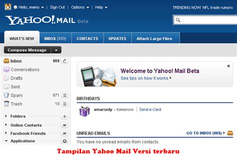 Download yahoo mail versi terbaru