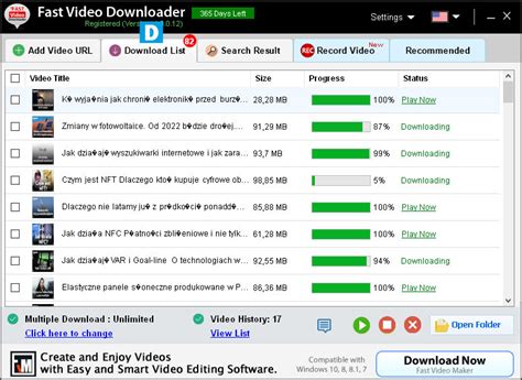 Downloader filmów