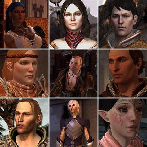 Dragon Age Inquisition Companions Without Makeup