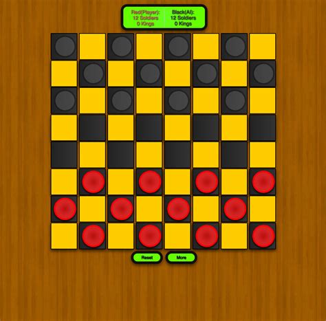 Draughts Board Game Free
