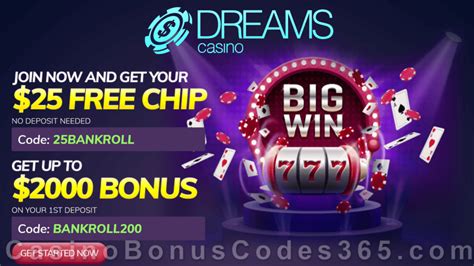 Dreams Casino Free Chip Codes