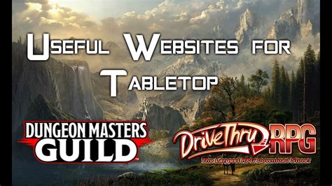 Dungeon Master Website