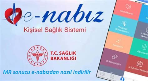 E nabız mr sonucu nasıl öğrenilir